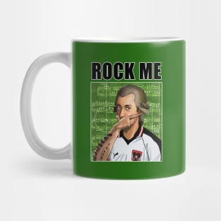 Football Art - Wolfgang Amadeus Mozart - ROCK ME Mug